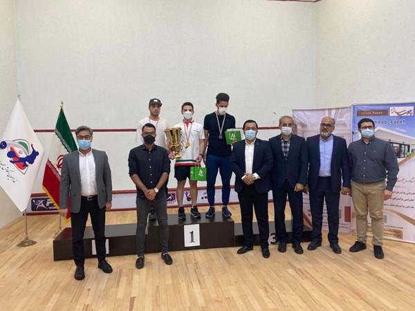 مراسم قهرمانی اسکواش